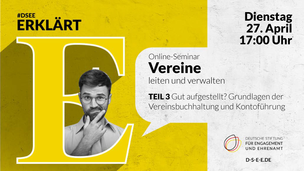 DSEEerklärt: Vereine leiten und verwalten