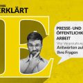 DSEE erklärt Presse- und Öffentlichkeitsarbeit