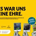 Illustration "Danke an alle Beteiligten" zum Benefiz-Flutopfer-Fußballspiel in Trier