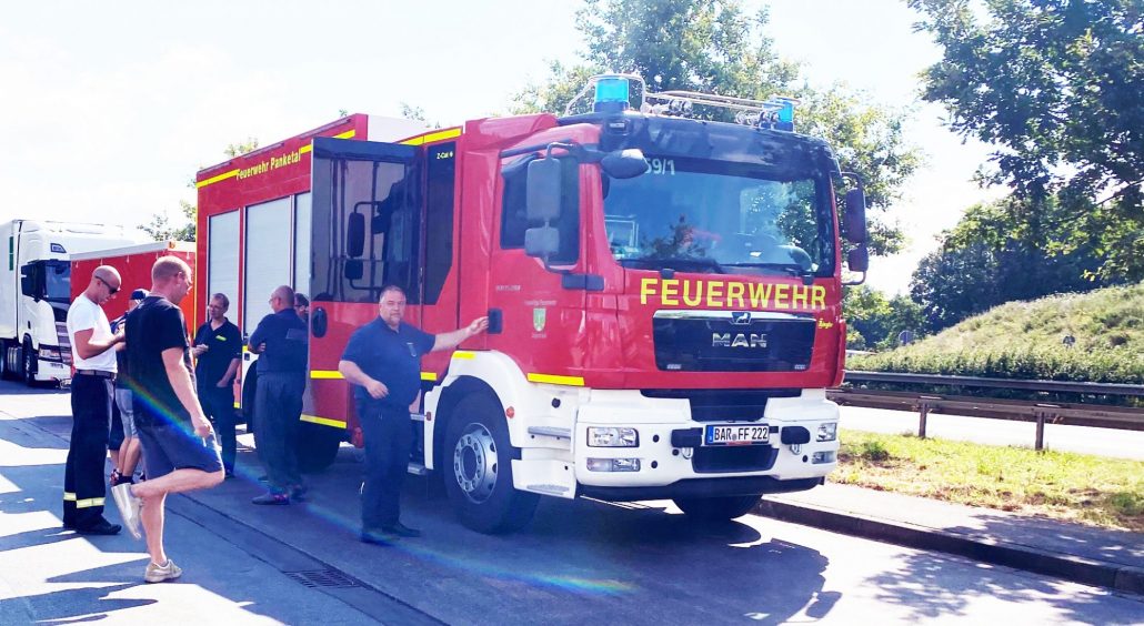 Einsatz der Feuerwehr Panketal in Erftstadt