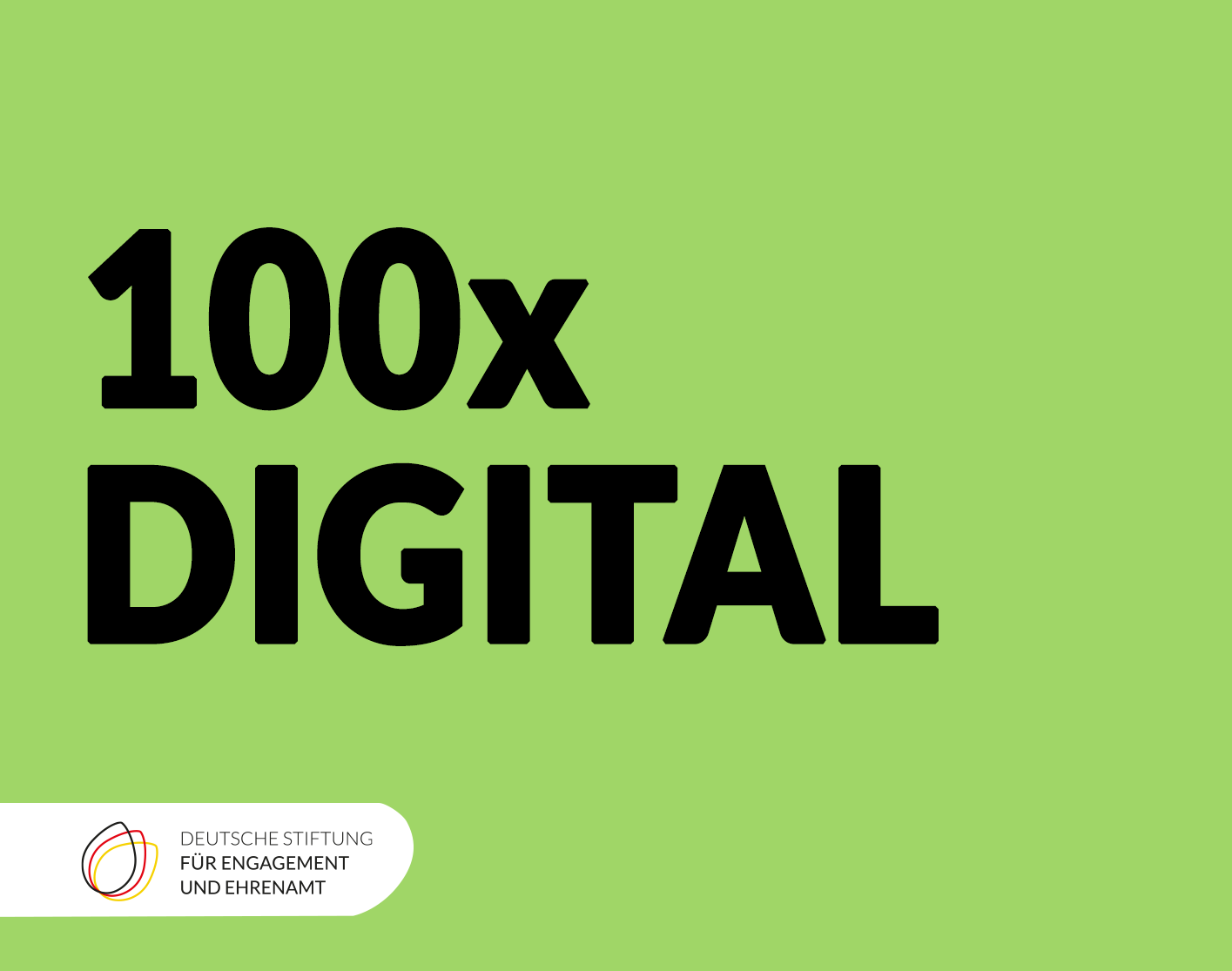 Grafik mit dem Text 100x Digital