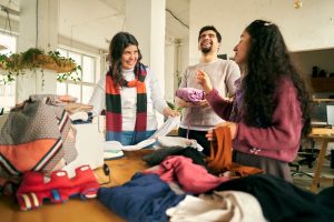 Go Volunteer: Menschen aus der Aktion "Engagierte Newcomerinnen"