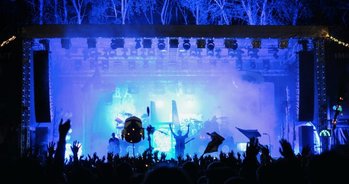 Band beim Immergut-Festival