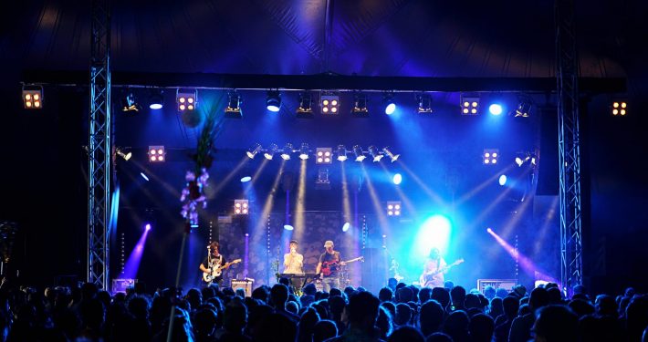 Band beim Immergut-Festival