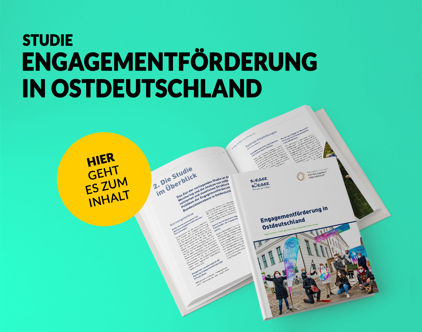 Grafik mit dem Cover der Studie 