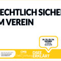 DSEE erklärt: Rechtlich sicher im Verein. 18., 19., 25., 26. Oktober, 17 bis 18:15 Uhr