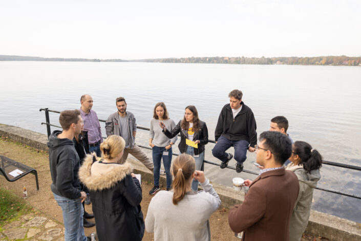 Foto von Teilnehmenden am Workshop im FuturE-Programm