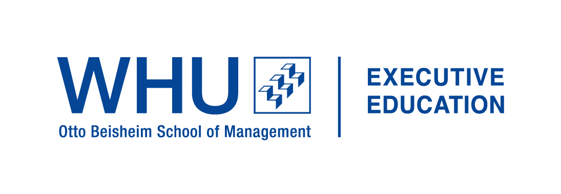 Logo WHU Otto Bensheim School of Management. Executive Education