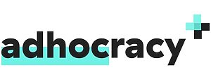 Logo adhocracy - liquid democracy