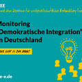 Grafik mit dem Text: #DSEE präsentiert mit dem Zentrum für zivilgesellschaftliche Entwicklung (zze) ein Presseevent zur bundesweiten Studie: Engagement als wichtiger Baustein der Demokratie. Hier geht es zum Inhalt. d-s-e-e.de