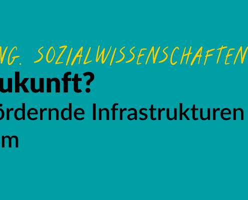 Grafik mit grünem Hintergrund und einer gezeichneten Glühbirne. Text: #EngageiertGeforscht Institut für ang. Sozialwissenschaften. Fit für ide Zukunft? Engagement fördernde Infrastrukturen im ländlichen Raum. Studienbericht