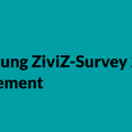 Grafik mit demText: #EngagiertGeforscht. Stiftung Bildung. Sonderauswertung ZiviZ-Survey 2023: Bildungsengagement. Studienbericht