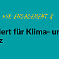 Grafik mit einer gezeichneten Glühbirne und dem Text: #EngagiertGeforscht Deutsche Stiftung für Engagement & Ehrenamt (DSEE). Jung & engagiert für Klima- und Umweltschutz. Studienbericht