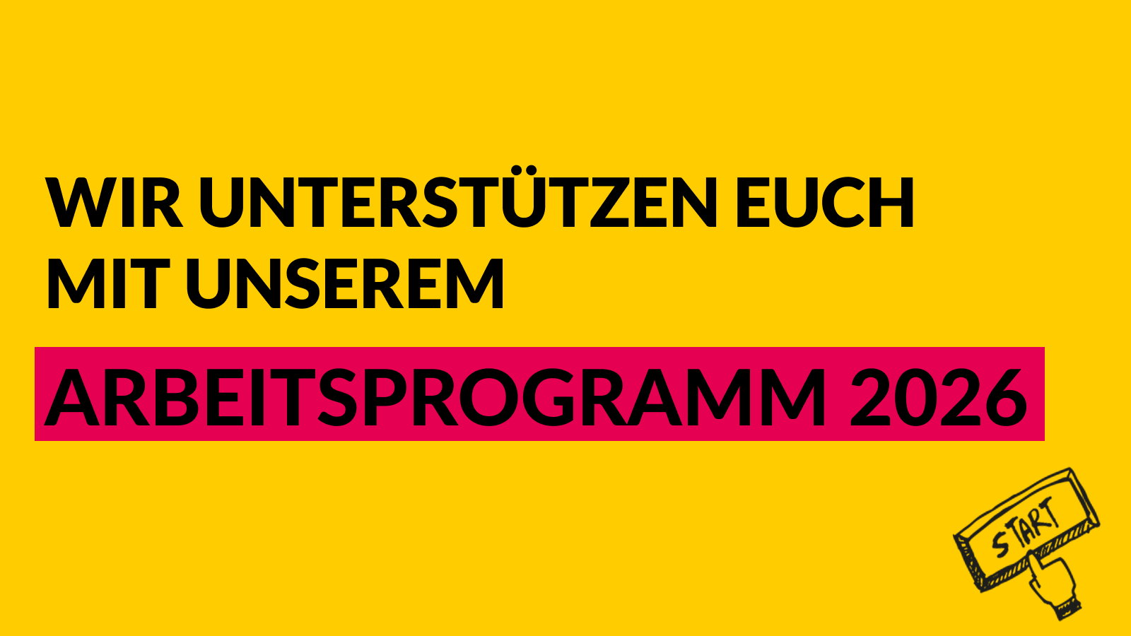 DSEE Arbeitsprogramm 2026 1600x900 Wir unterstützen euch mit unserem Arbeitsprogramm 2026