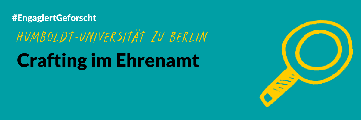 Headergrafik mit dem Titel: Crafting im Ehrenamt