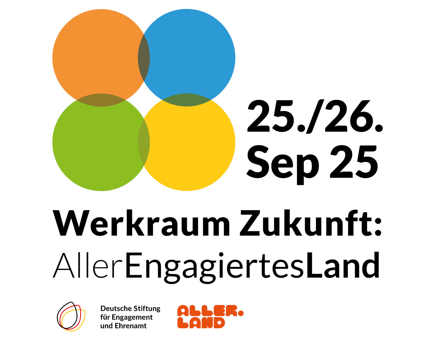 25./26. Sept 25: Werkraum Zukunft: AllerEngagiertes Land