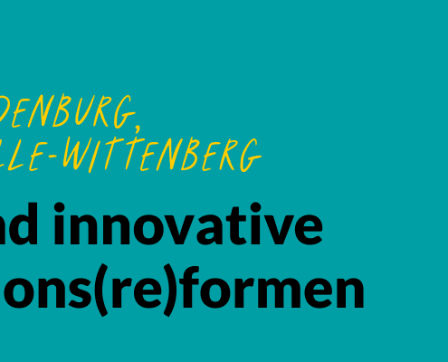 Headergrafik mit dem titel: Wandel im individuellen Engagement sowie neue und innovative Organisations(re)formen
