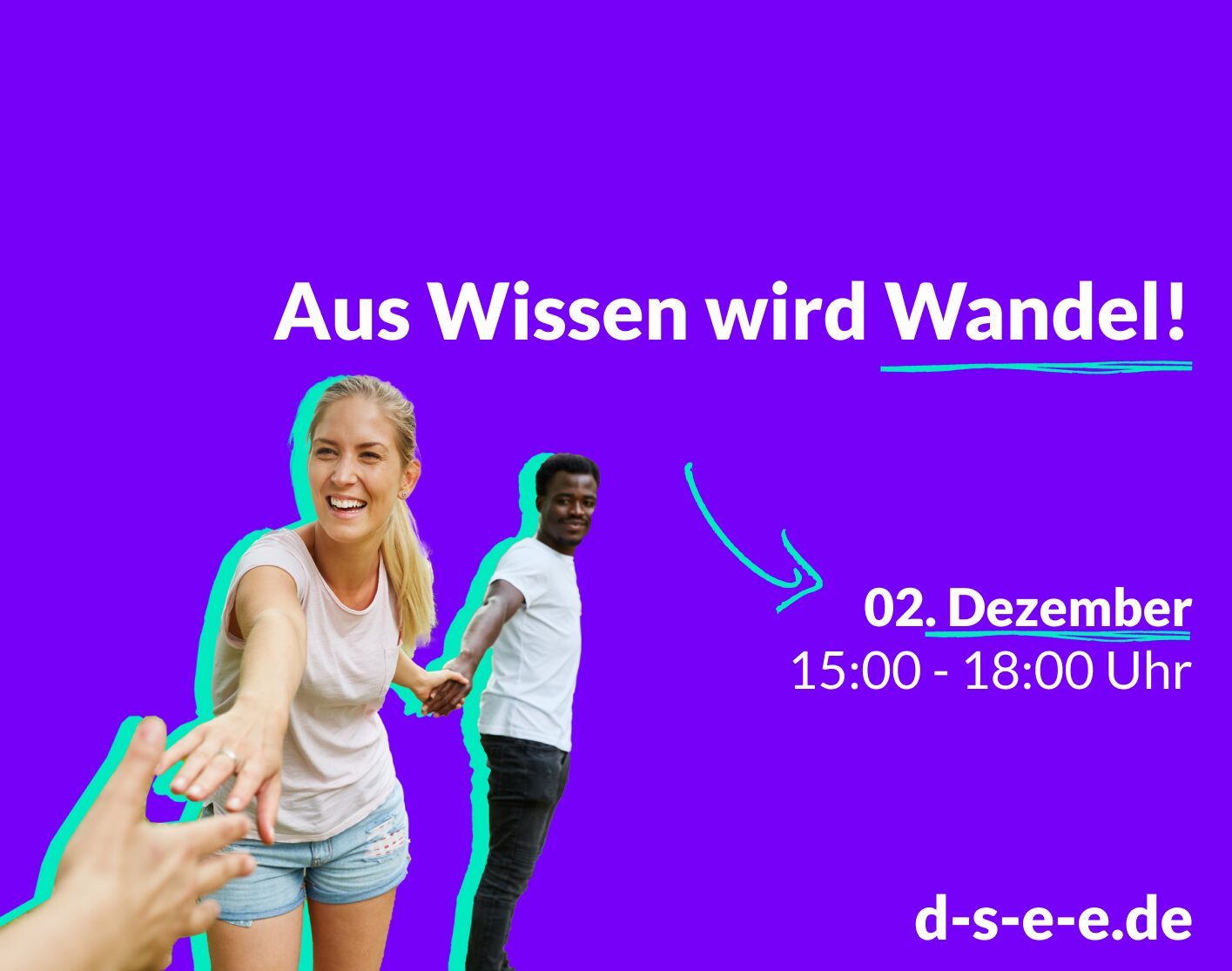 Grafik mit dem Logo von transform_D und der aufschrift: Digitaltalkonferenz 25. Aus wissen wird Wandel. Am 2. Dezember von 15 bis 18 Uhr